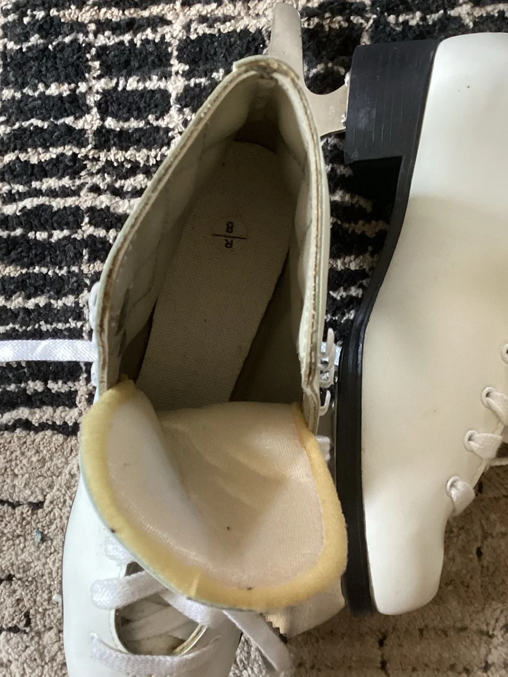 Lake Placid White Women's Figure Ice Skates